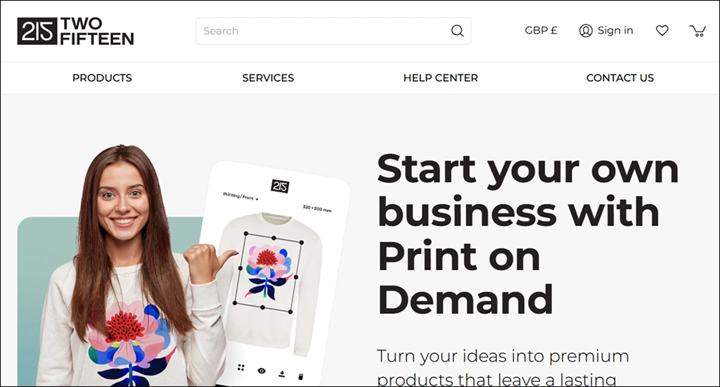 Fifteen print on demand