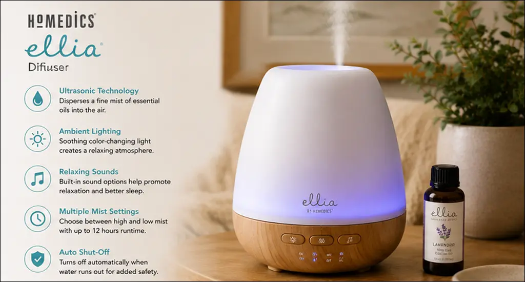 Homedics Ellia Diffuser