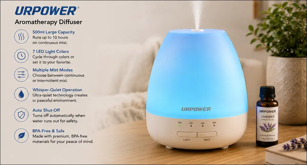 URPOWER Aromatherapy Diffuser
